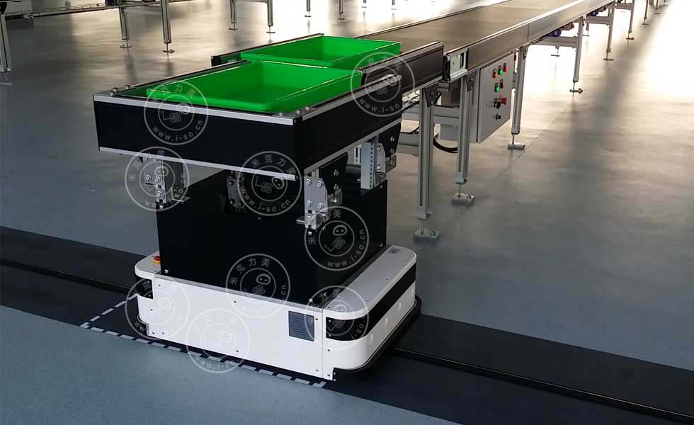AGV机器人柔性生产线