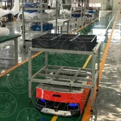 「南京AGV案例」AGV小车在飞机制造业生产